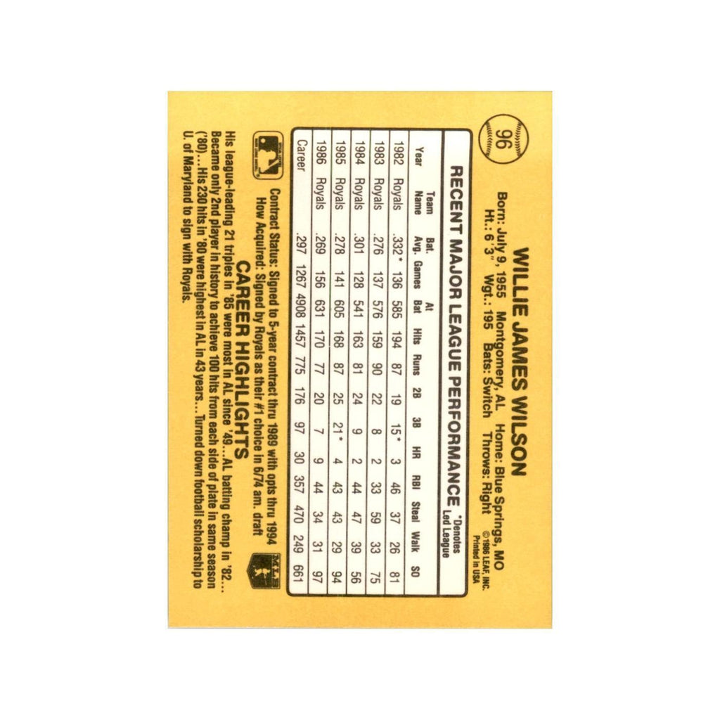 1987 Donruss Norm Charlton Baseball Cards #96