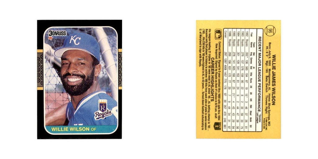 1987 Donruss Norm Charlton Baseball Cards #96