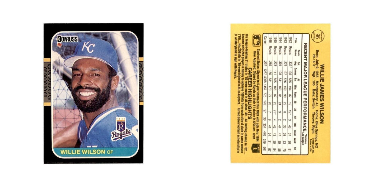 1987 Donruss Norm Charlton Baseball Cards #96