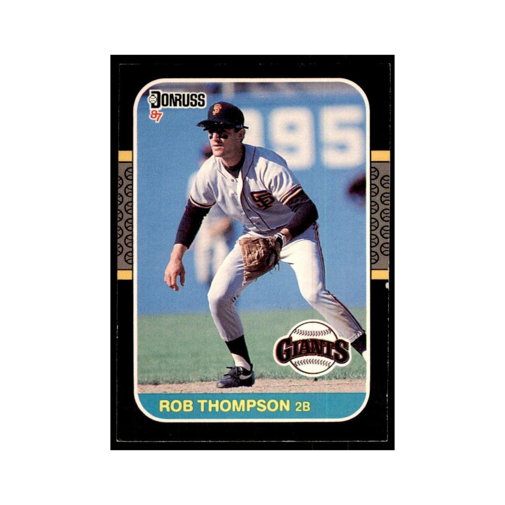 1987 Donruss Rob Thompson Baseball Cards #145