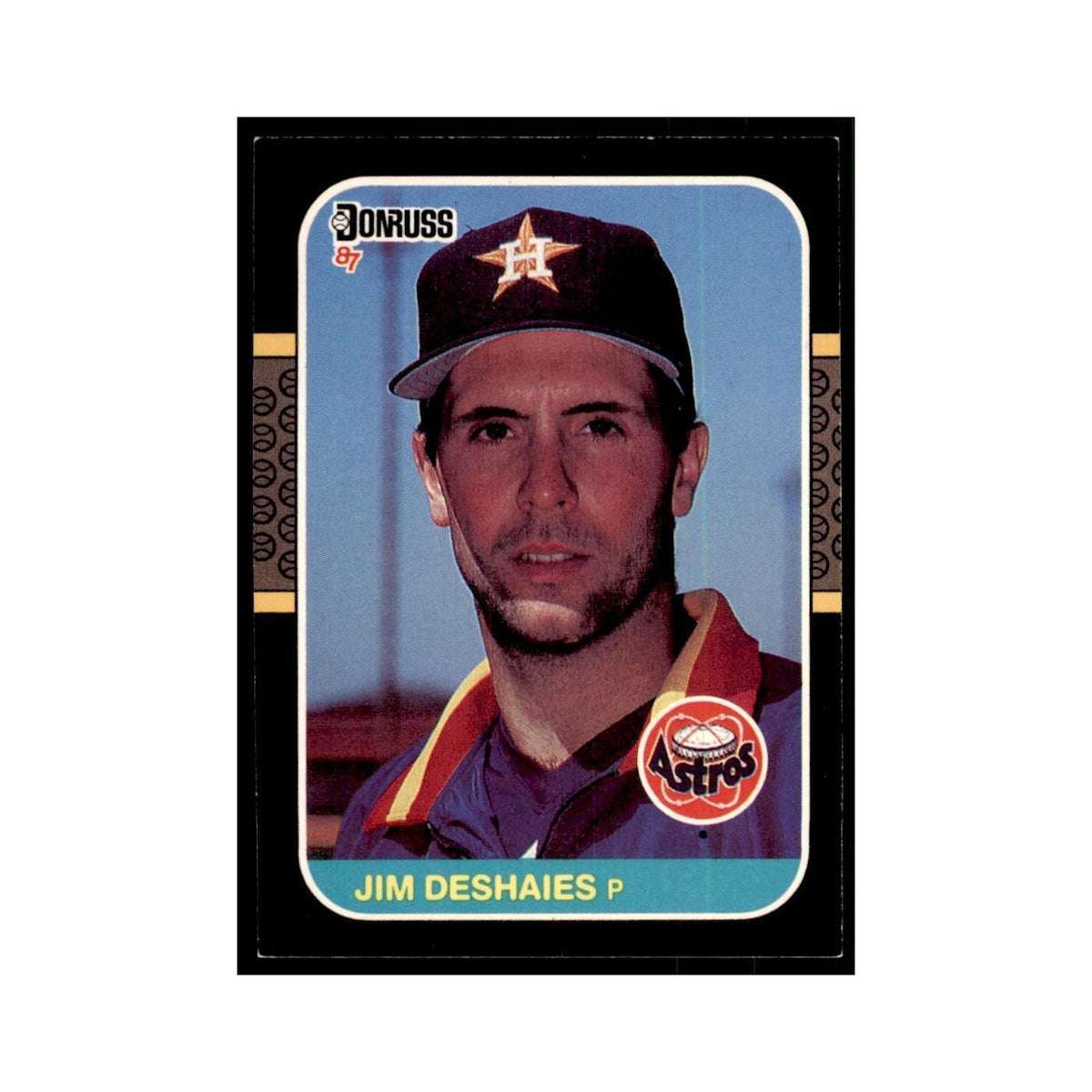 1987 Donruss Jim Deshaies Baseball Cards #184