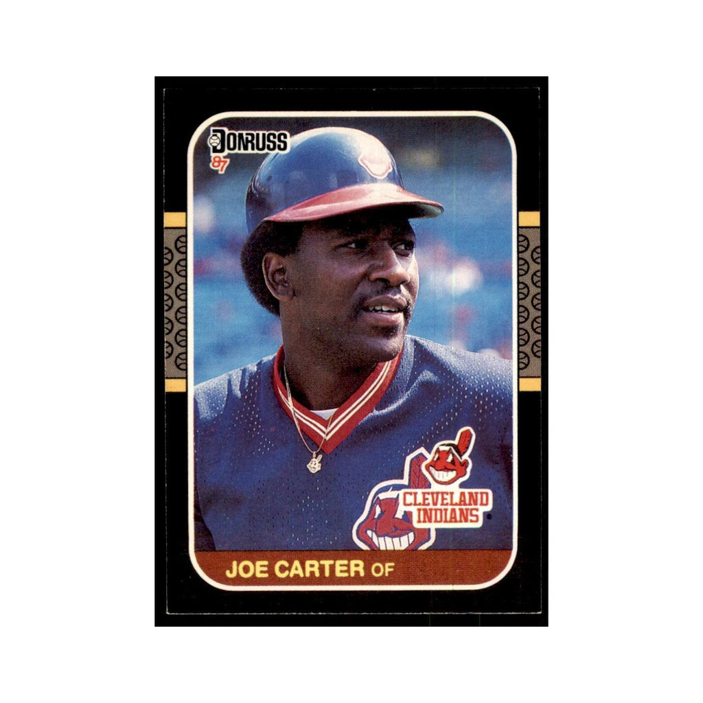 1987 Donruss Joe Carter Baseball Cards #156