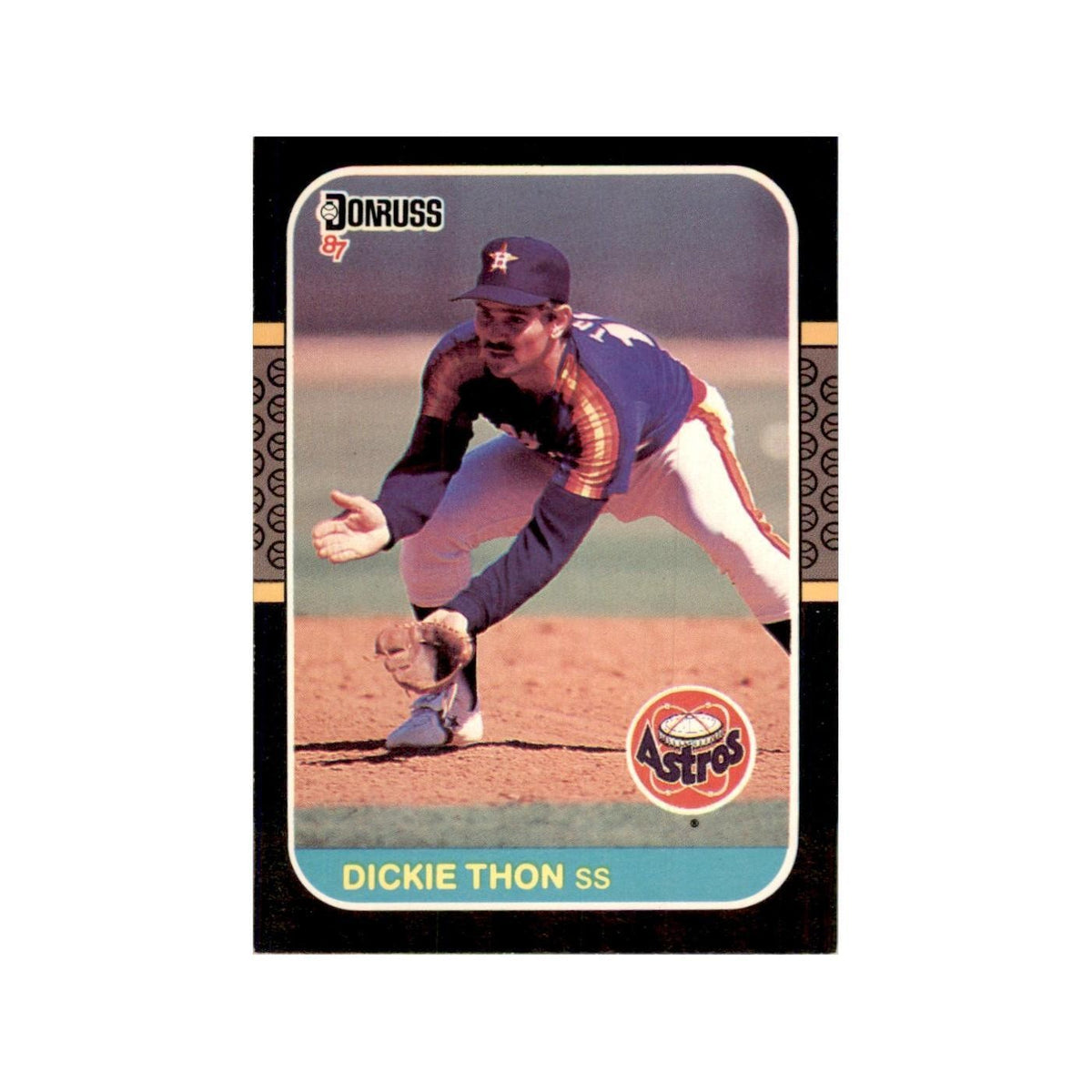 1987 Donruss Dickie Thon Baseball Cards #261