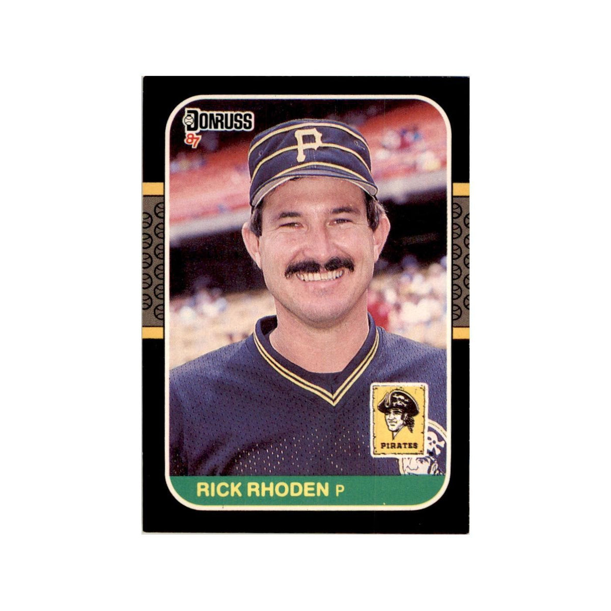 1987 Donruss Rick Rhoden Baseball Cards #435
