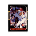 1987 Donruss Scott Sanderson Baseball Cards #447