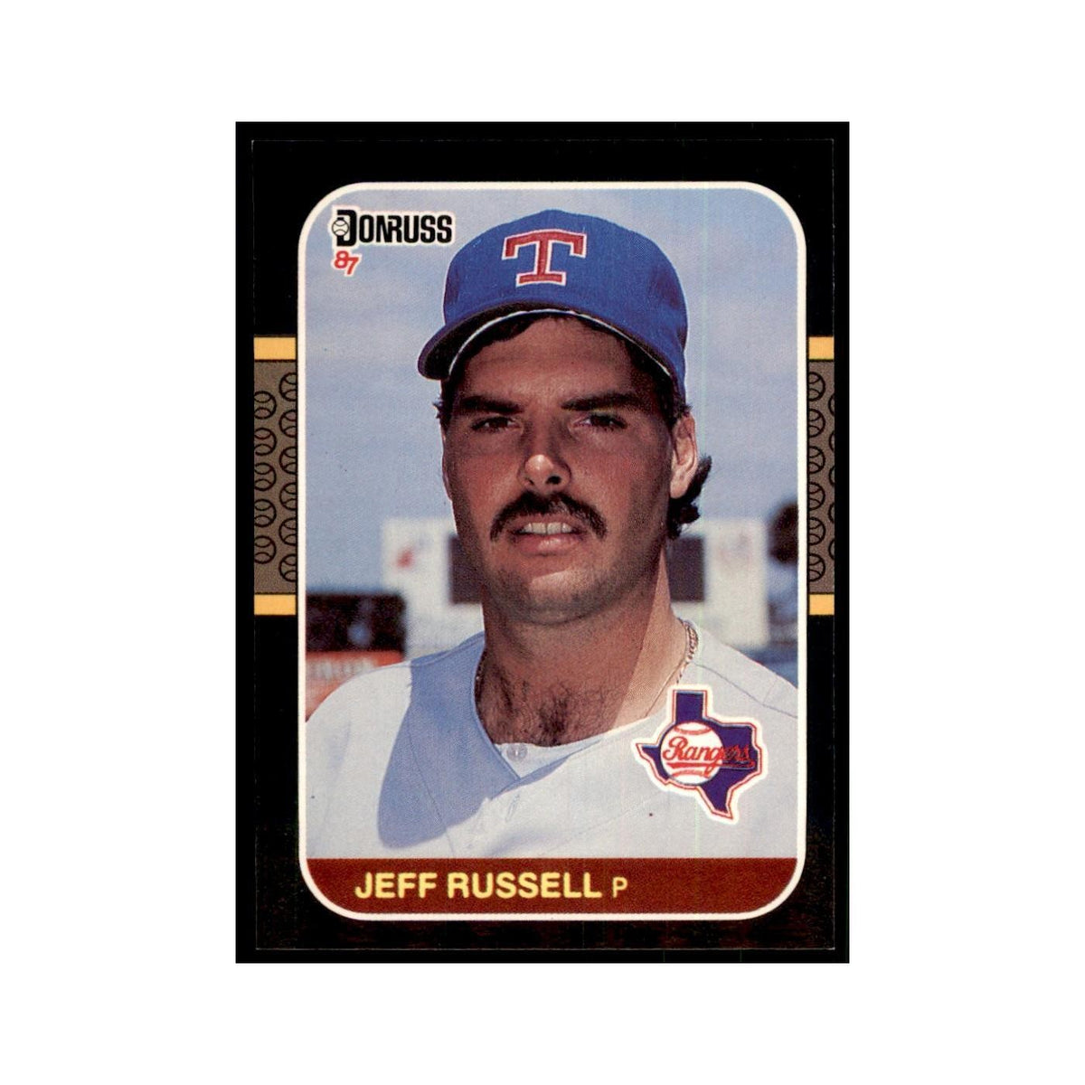 1987 Donruss Jeff Russell Baseball Cards #550