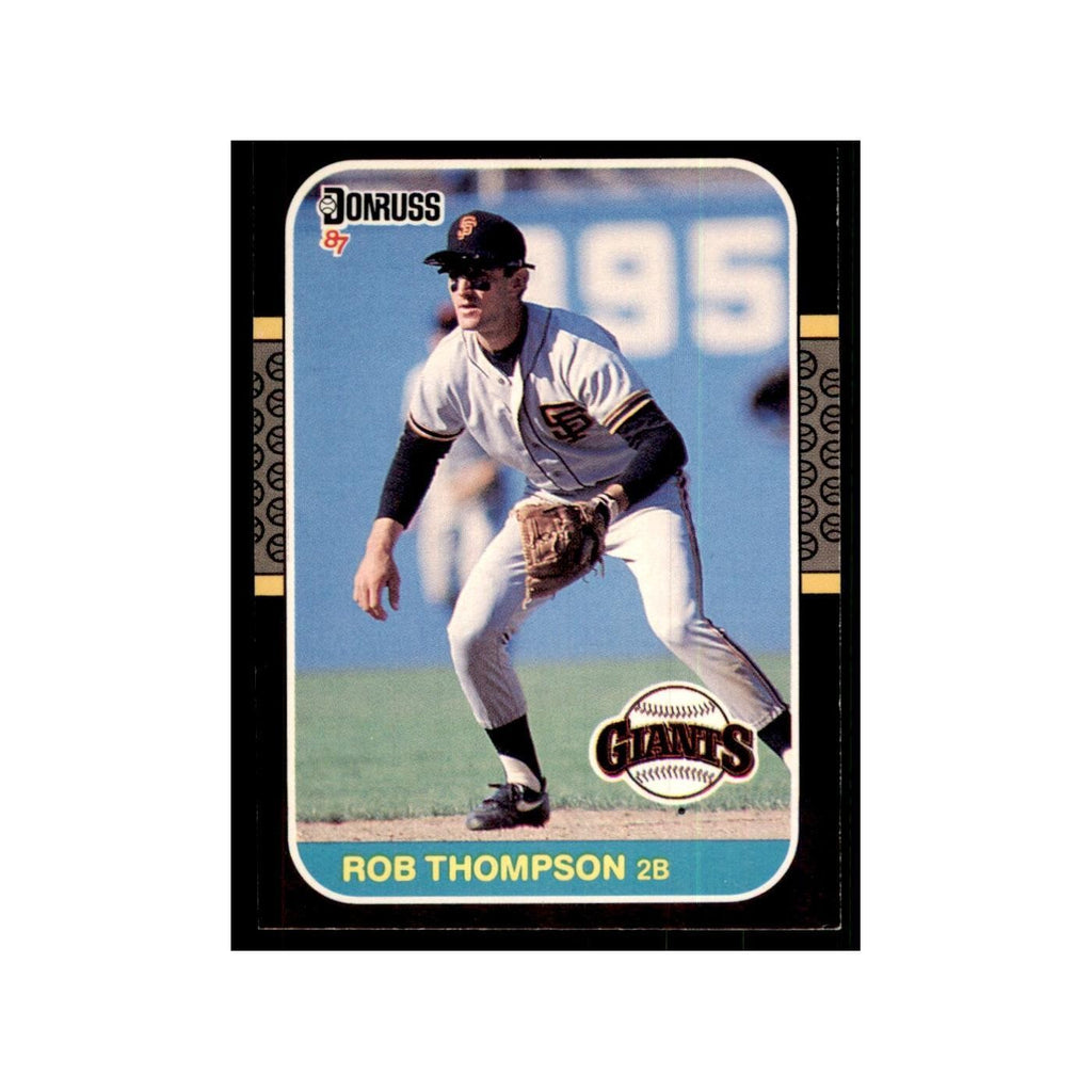 1987 Donruss Rob Thompson Baseball Cards #145