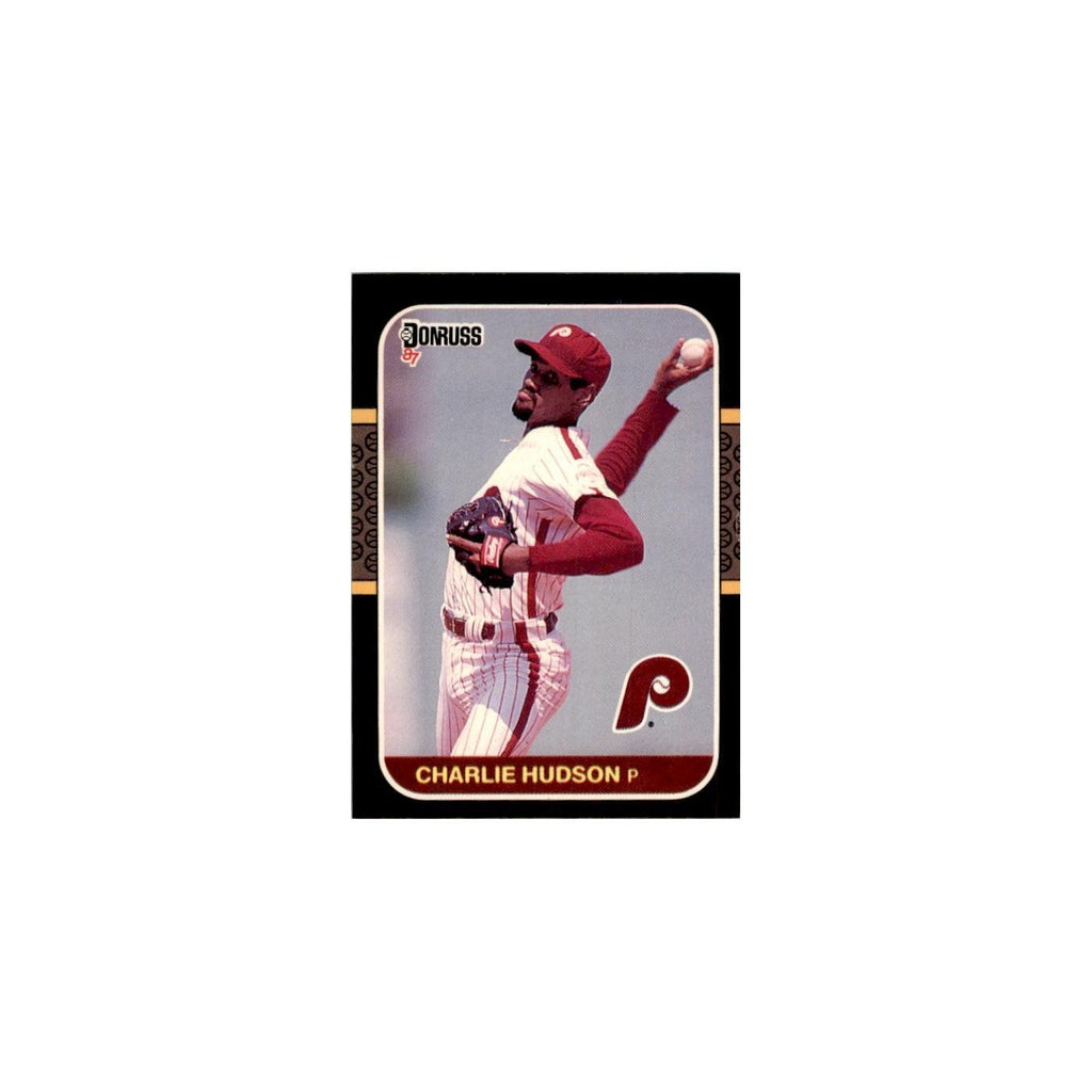 1987 Donruss Charlie Hudson Baseball Cards #630