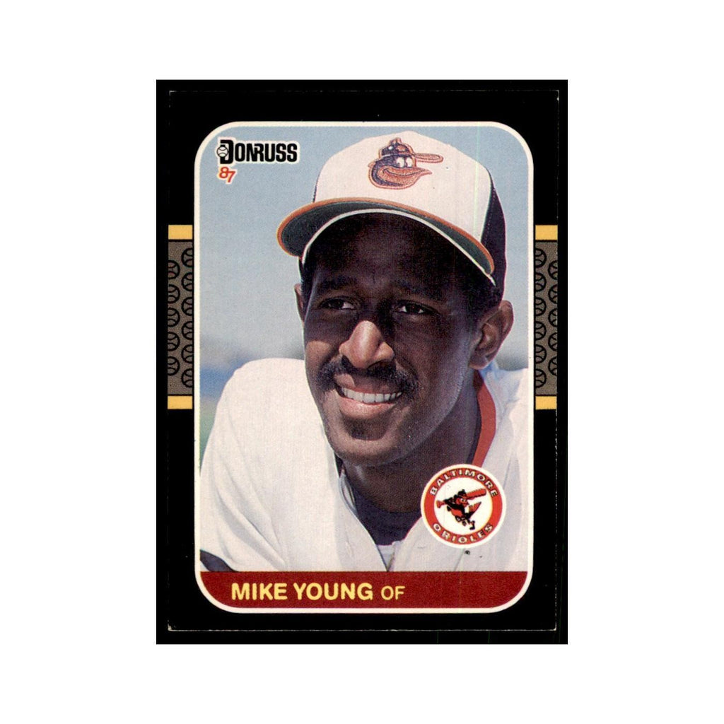 1987 Donruss Mike Young Baseball Cards #150