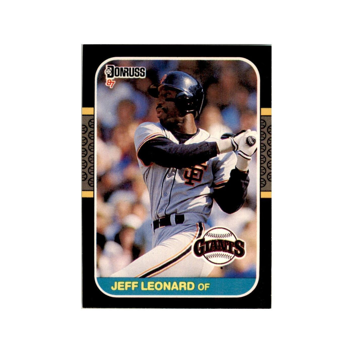 1987 Donruss Jeff Leonard Baseball Cards #391