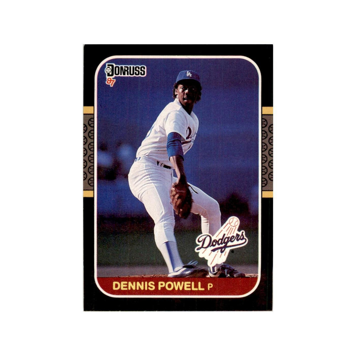 1987 Donruss Dennis Powell Baseball Cards #499