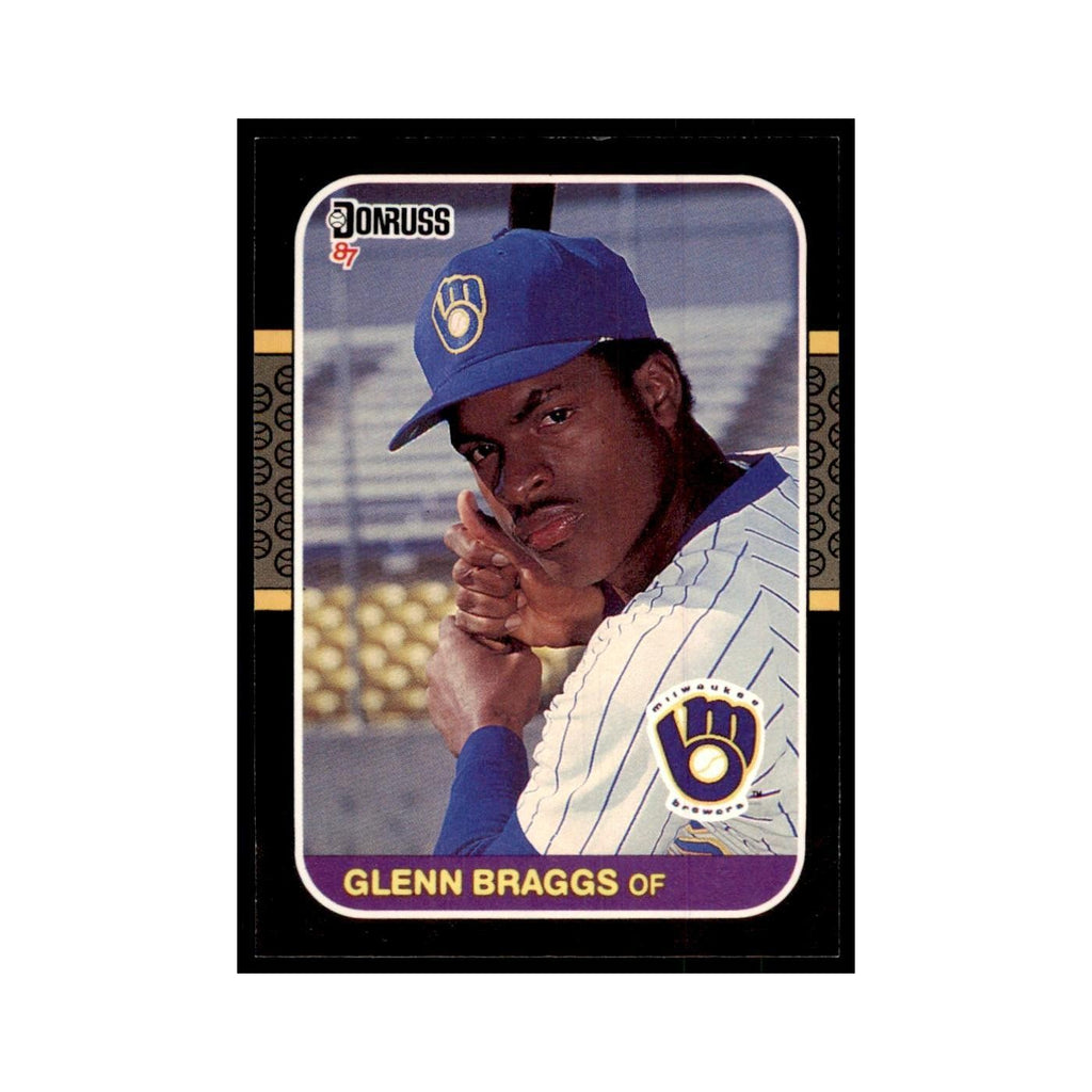 1987 Donruss Glenn Braggs Baseball Cards #337