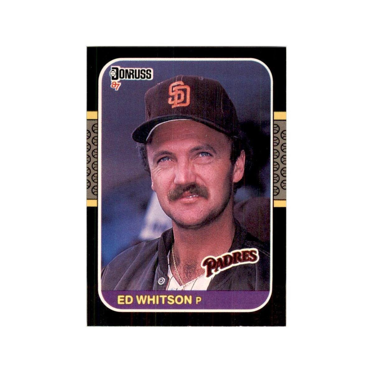 1987 Donruss Ed Whitson Baseball Cards #360