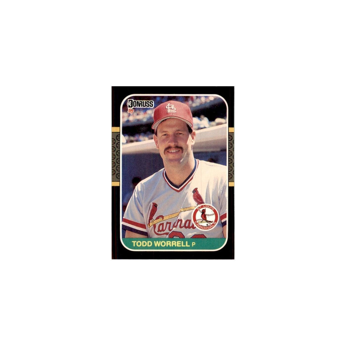 1987 Donruss Todd Worrell Baseball Cards #307