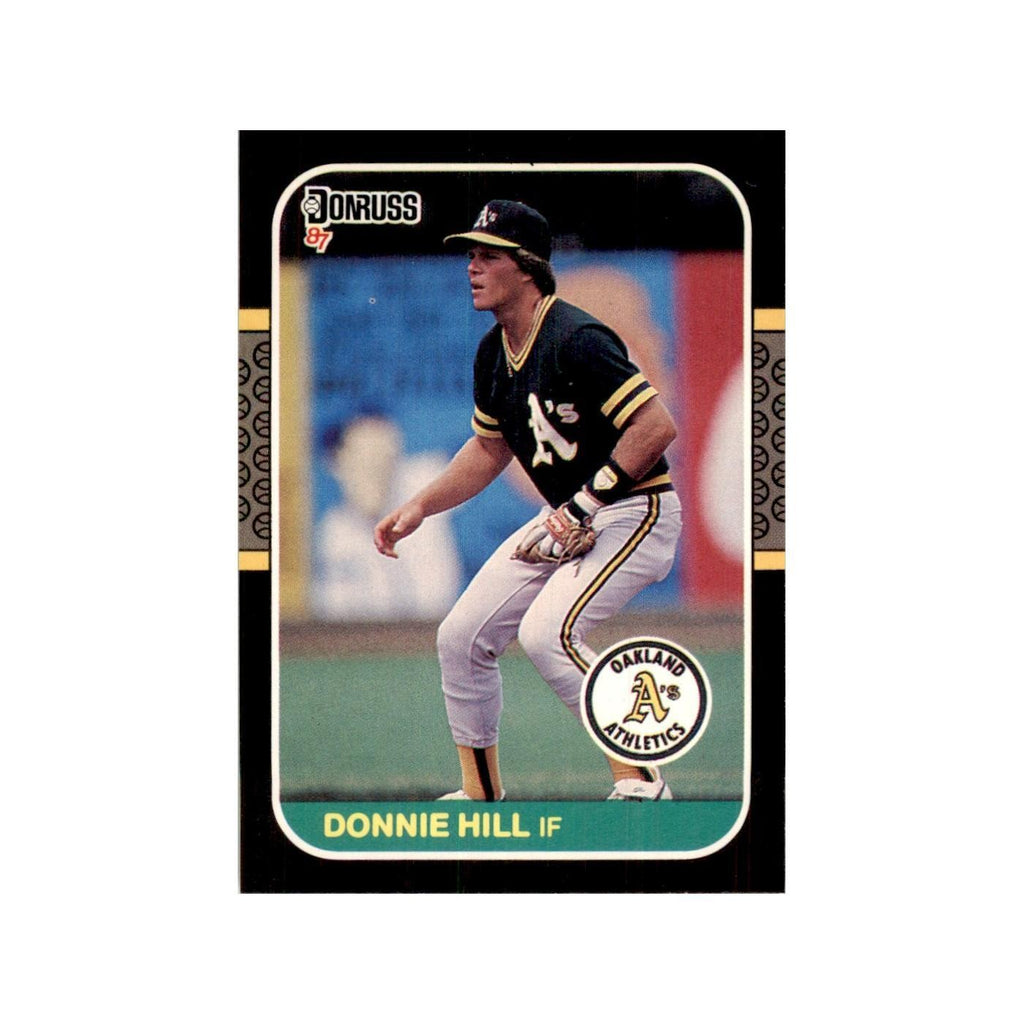 1987 Donruss Donnie Hill Baseball Cards #405