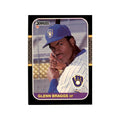 1987 Donruss Glenn Braggs Baseball Cards #337