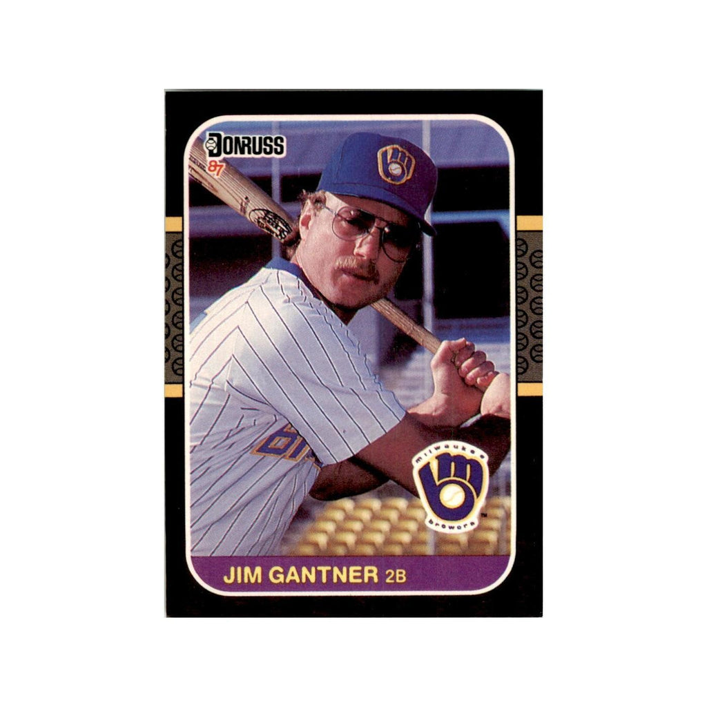 1987 Donruss Jim Gantner Baseball Cards #172