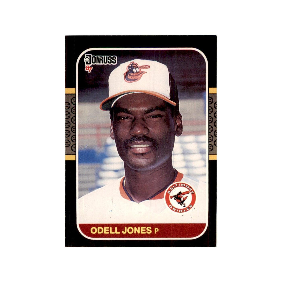 1987 Donruss Odell Jones Baseball Cards #582