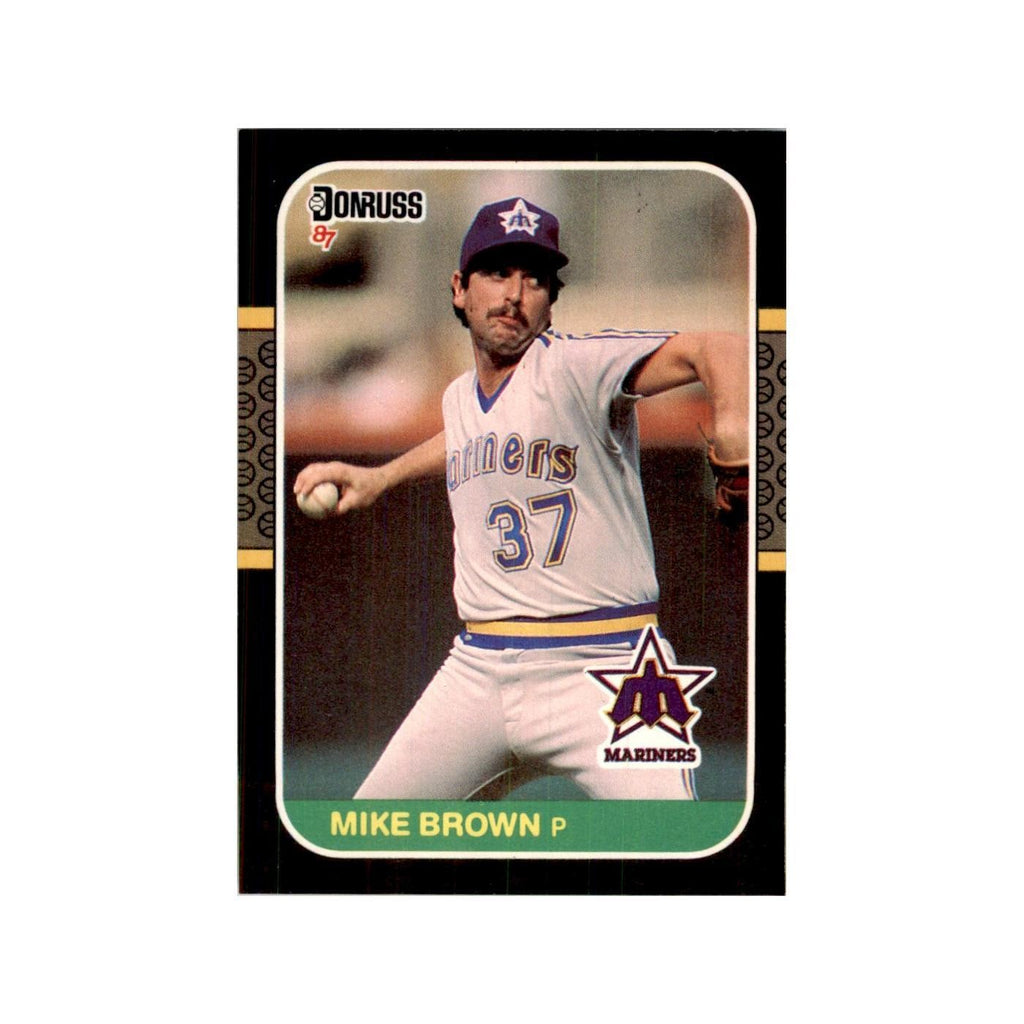 1987 Donruss Mike Brown Baseball Cards #563