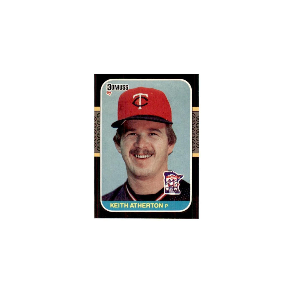 1987 Donruss Keith Atherton Baseball Cards #272