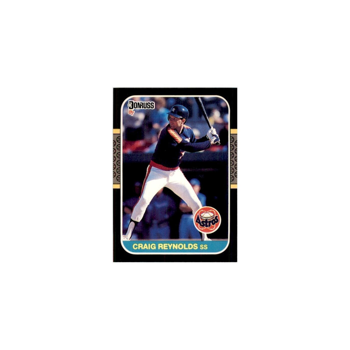 1987 Donruss Craig Reynolds Baseball Cards #384