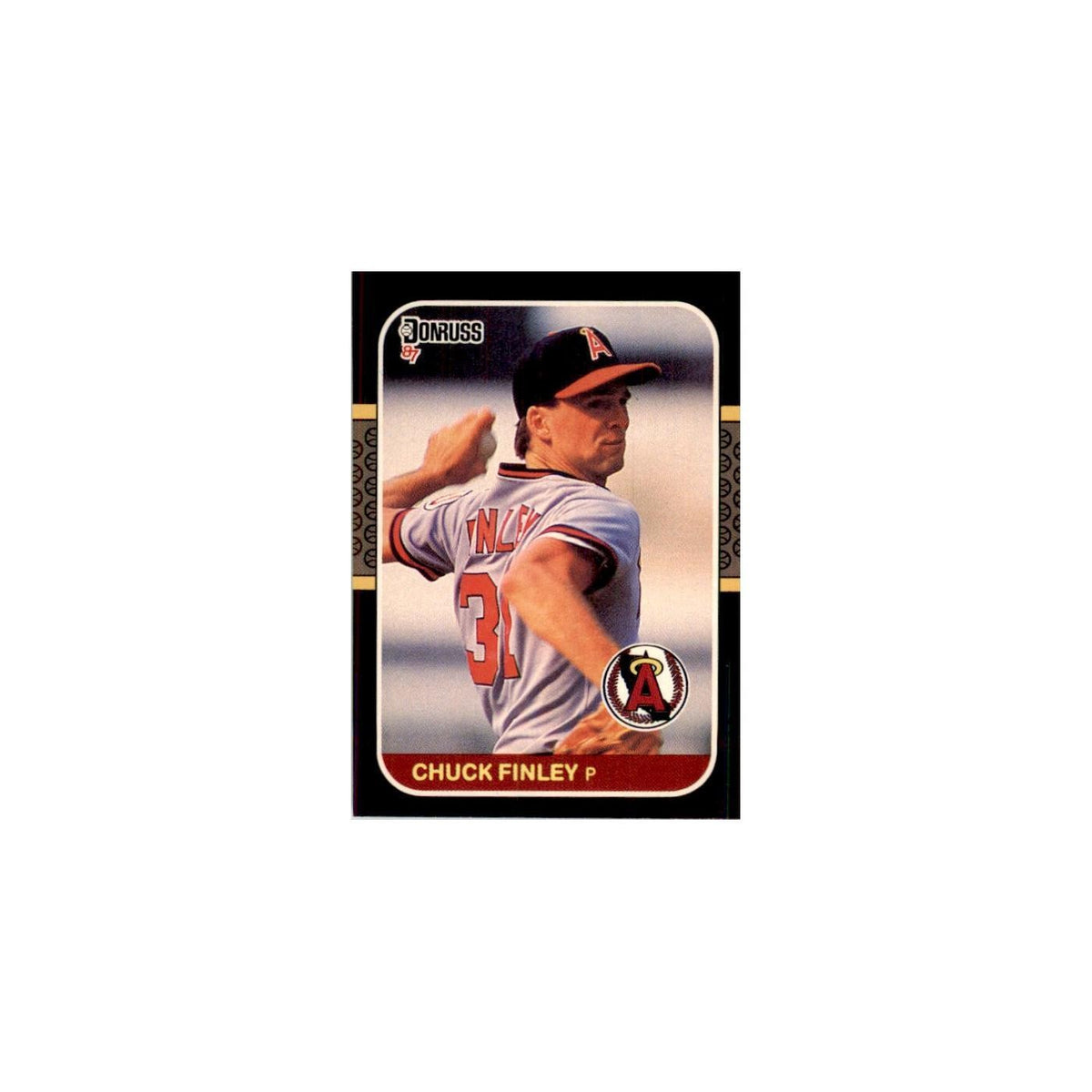 1987 Donruss Chuck Finley Baseball Cards #407