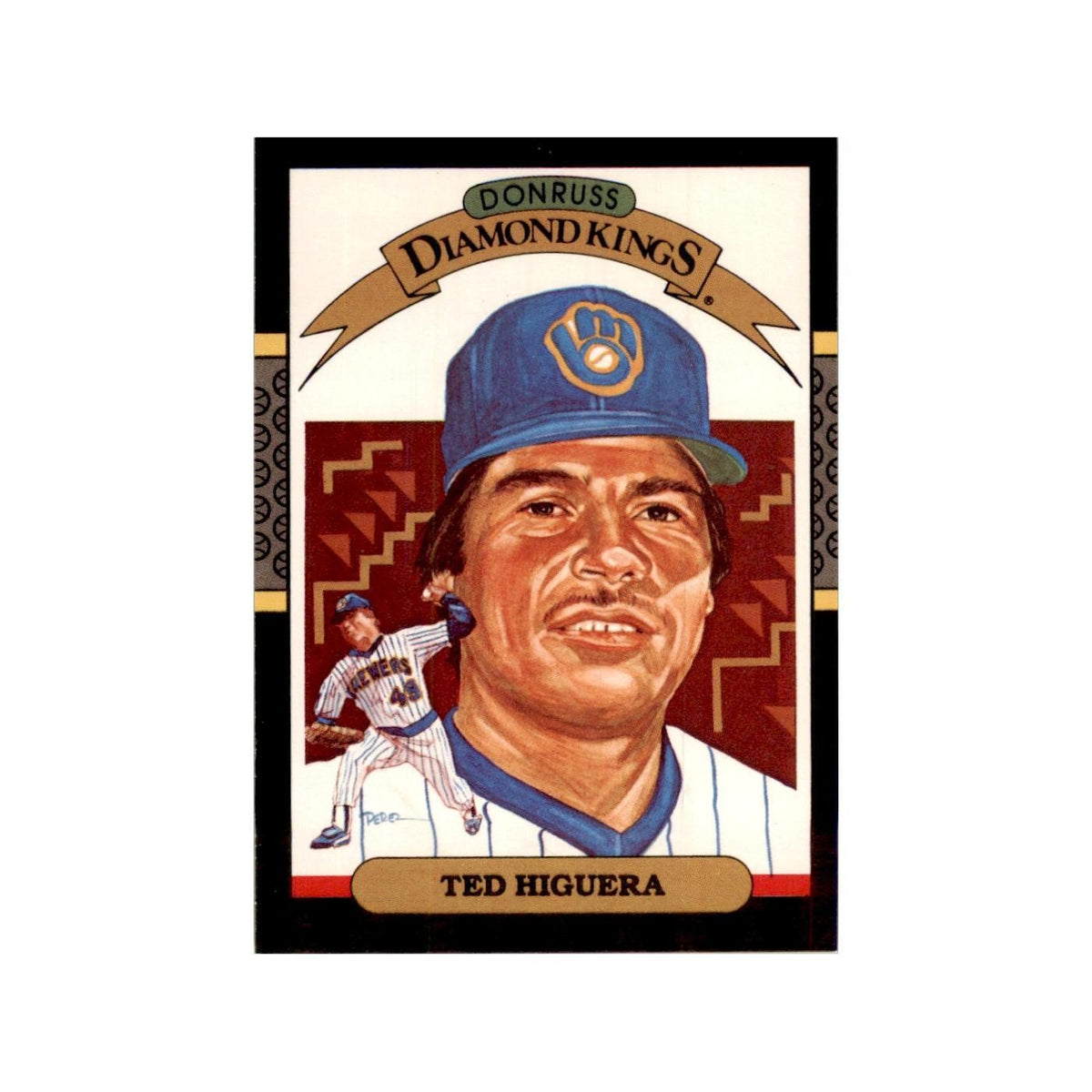 1987 Donruss Ted Higuera Baseball Cards #16