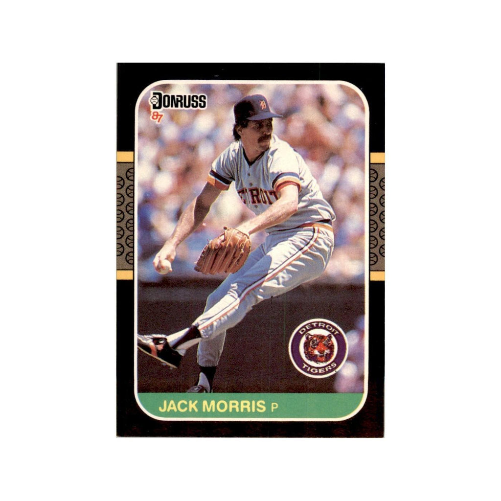 1987 Donruss Jack Morris Baseball Cards #173
