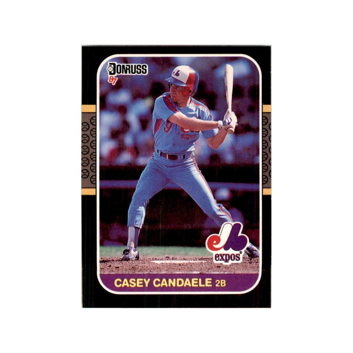 1987 Donruss Casey Candaele Baseball Cards #549