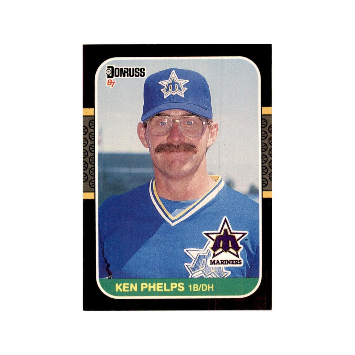 1987 Donruss Ken Phelps Baseball Cards #317
