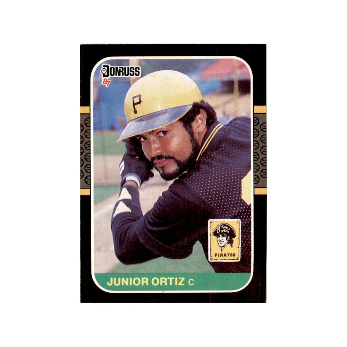 1987 Donruss Junior Ortiz Baseball Cards #449