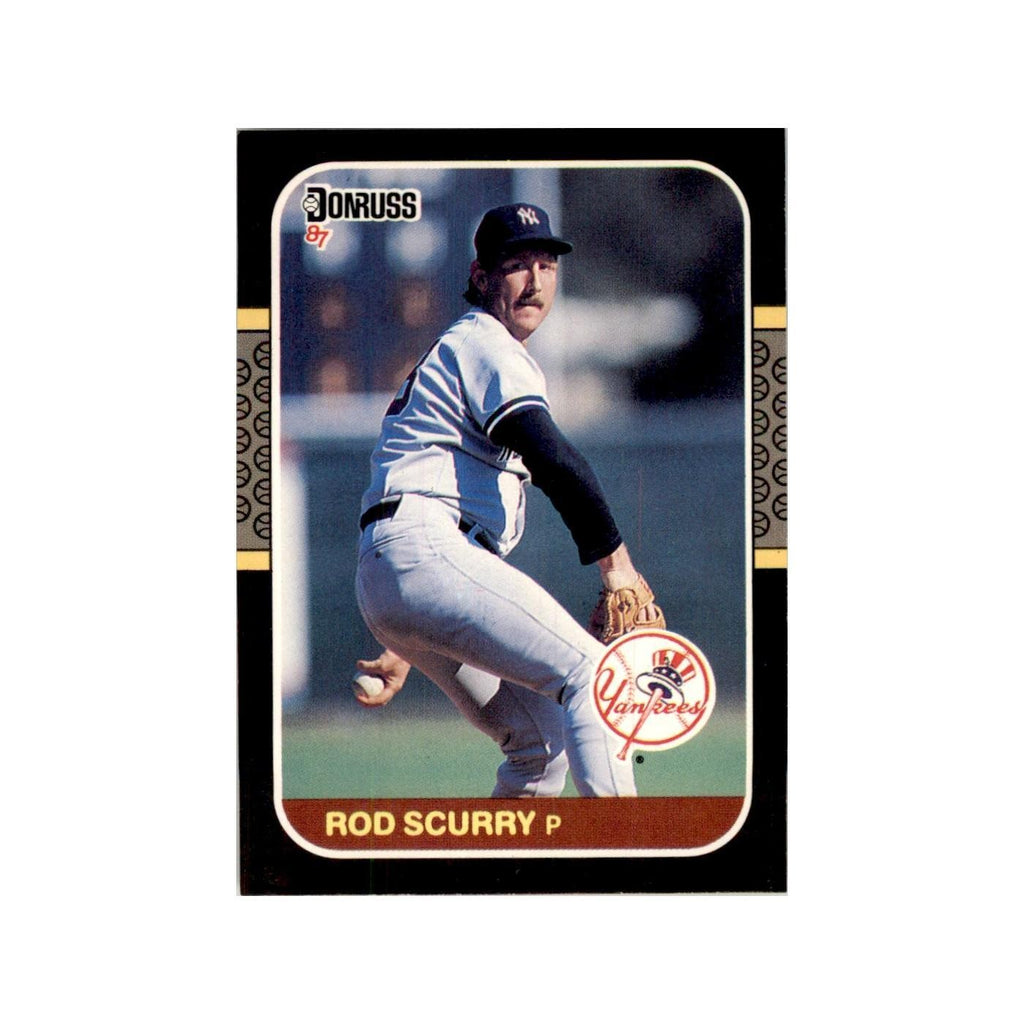 1987 Donruss Rod Scurry Baseball Cards #374
