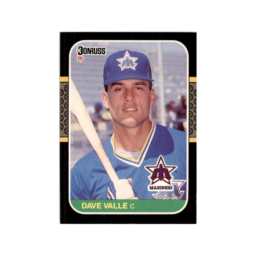 1987 Donruss Dave Valle Baseball Cards #610