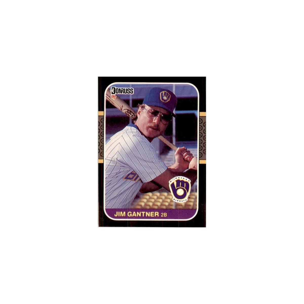 1987 Donruss Jim Gantner Baseball Cards #172