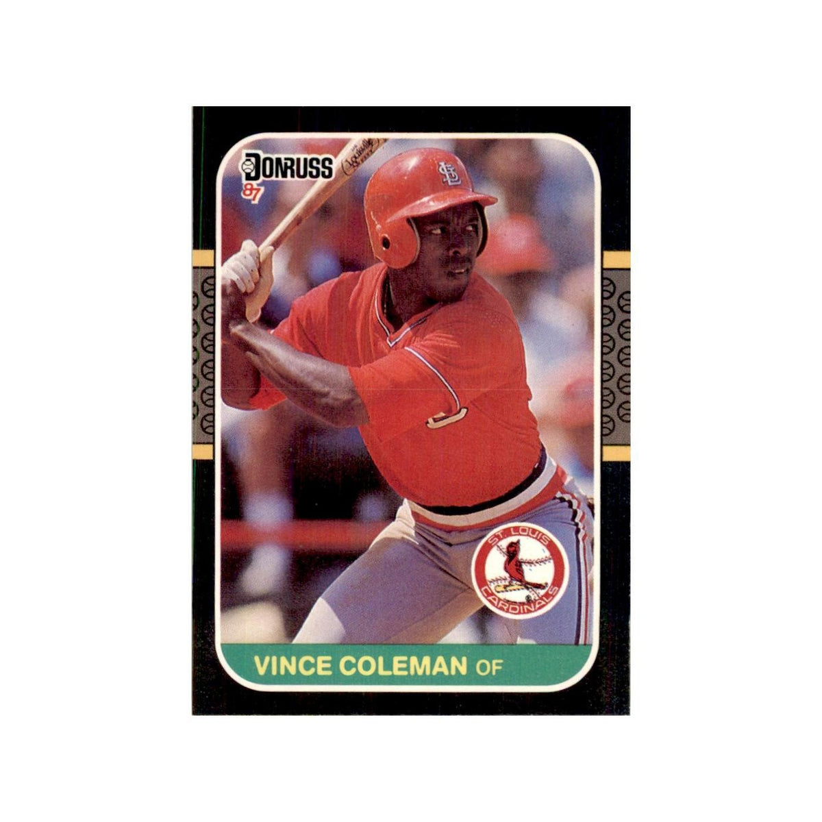1987 Donruss Vince Coleman Baseball Cards #263
