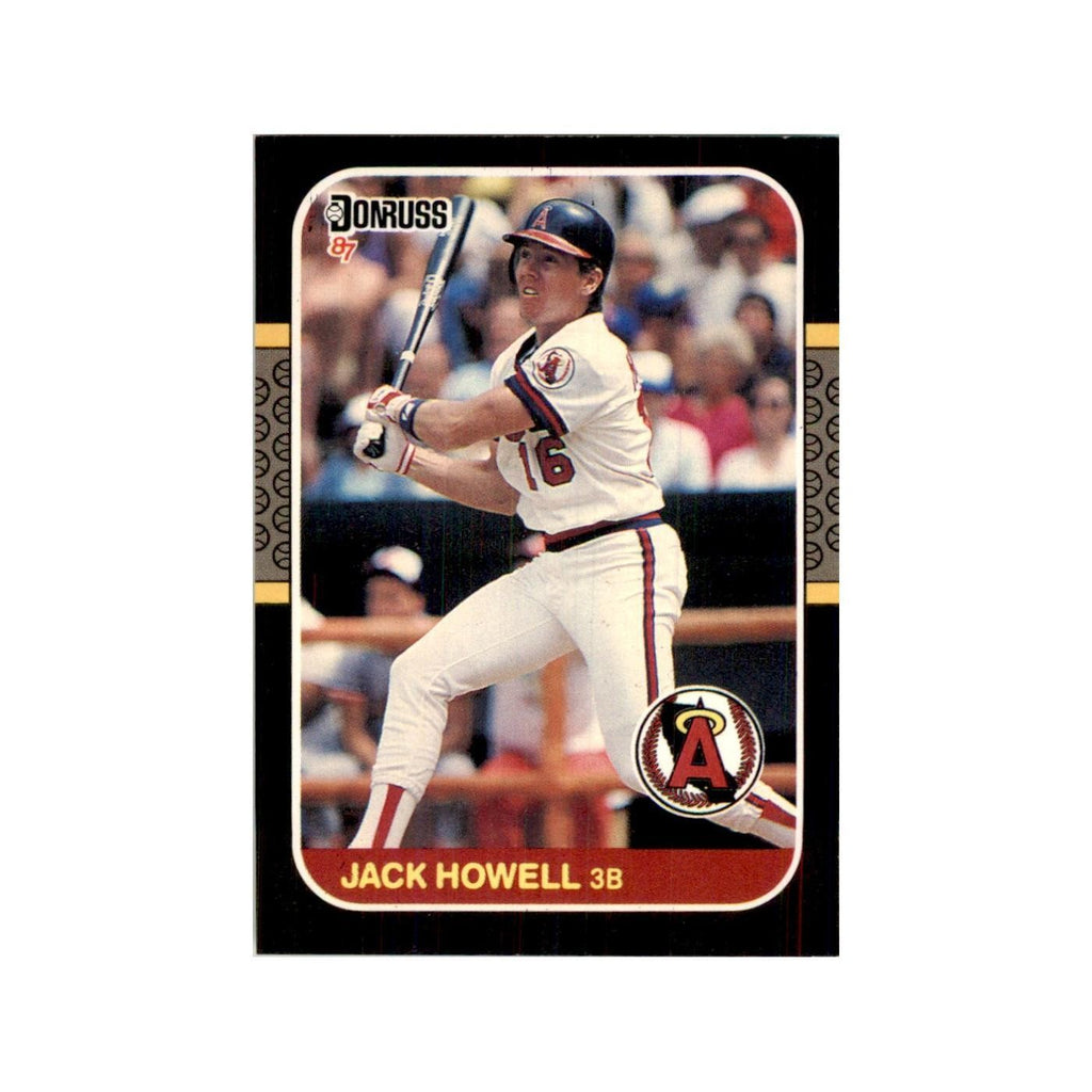 1987 Donruss Jack Howell Baseball Cards #305