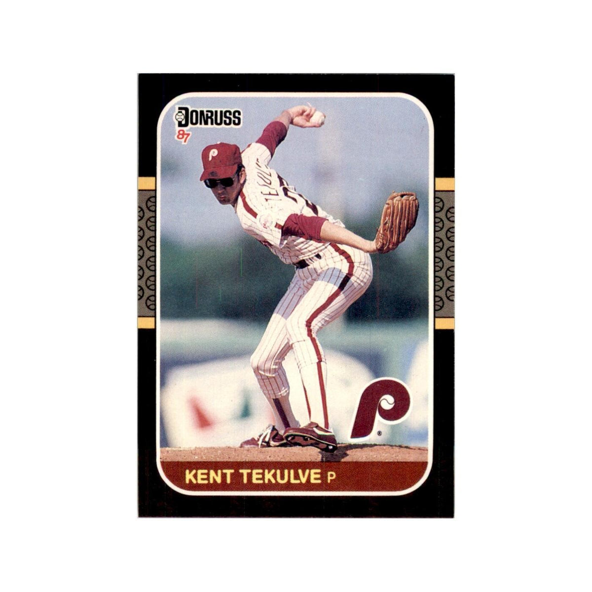 1987 Donruss Kent Tekulve Baseball Cards #453