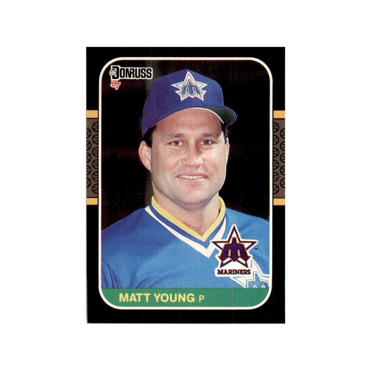 1987 Donruss Matt Young Baseball Cards #193