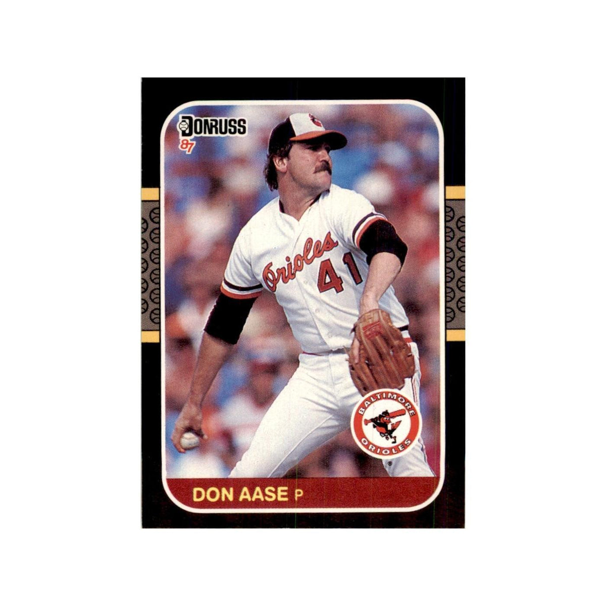 1987 Donruss Don Aase Baseball Cards #231