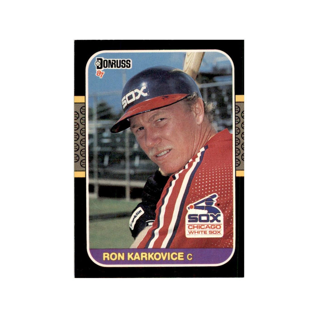 1987 Donruss Ron Karkovice Baseball Cards #334