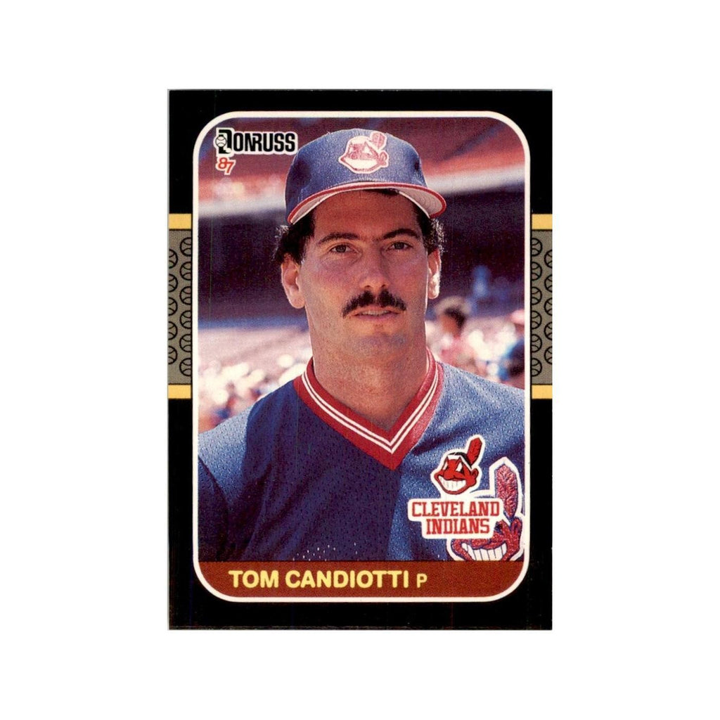 1987 Donruss Tom Candiotti Baseball Cards #342