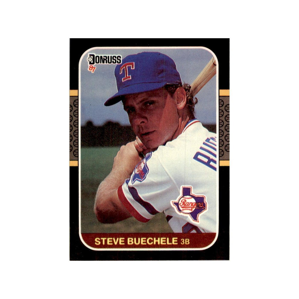 1987 Donruss Steve Buechele Baseball Cards #180