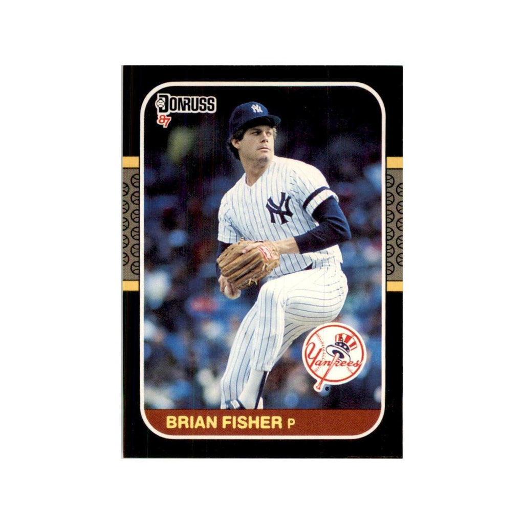 1987 Donruss Brian Fisher Baseball Cards #340