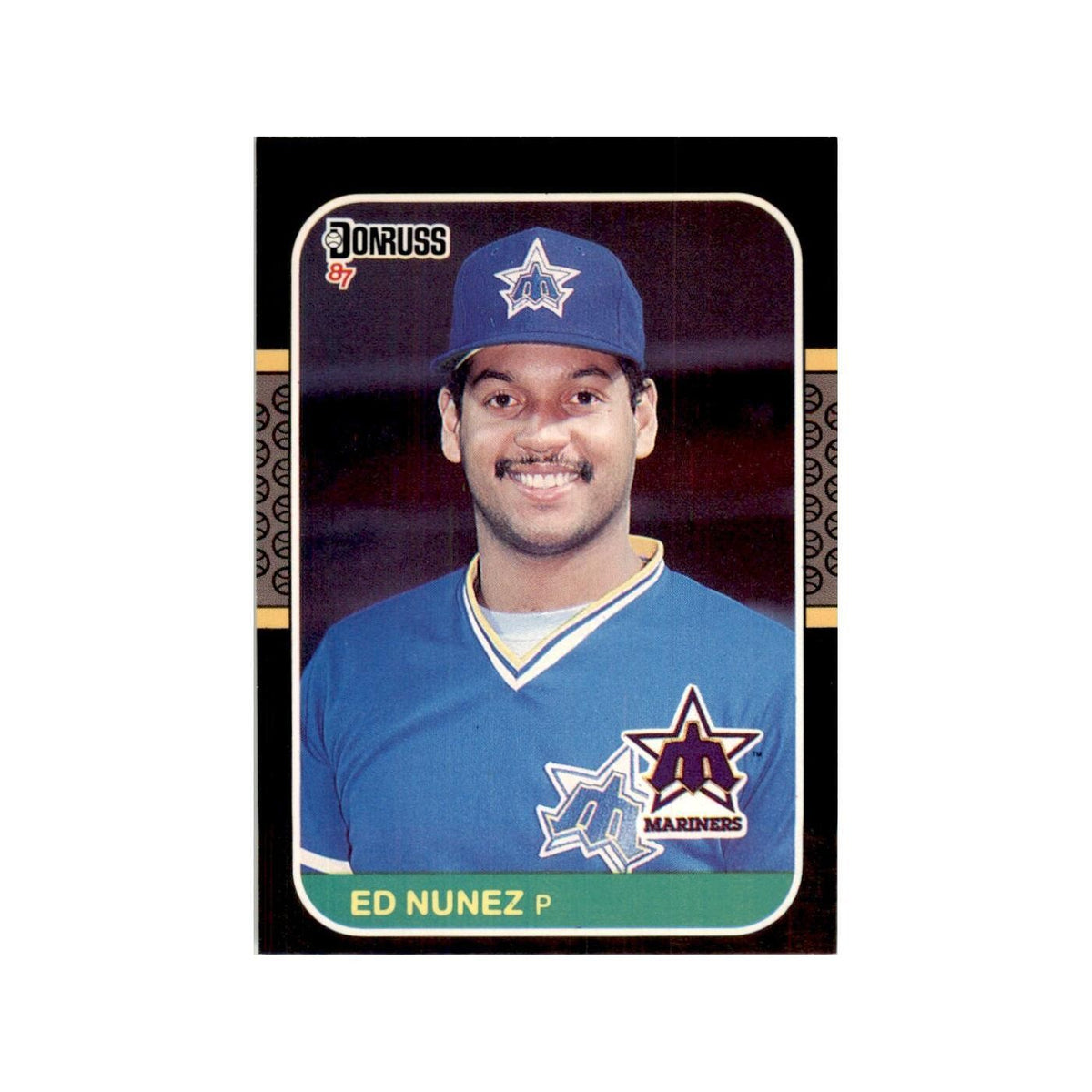 1987 Donruss Ed Nunez Baseball Cards #243
