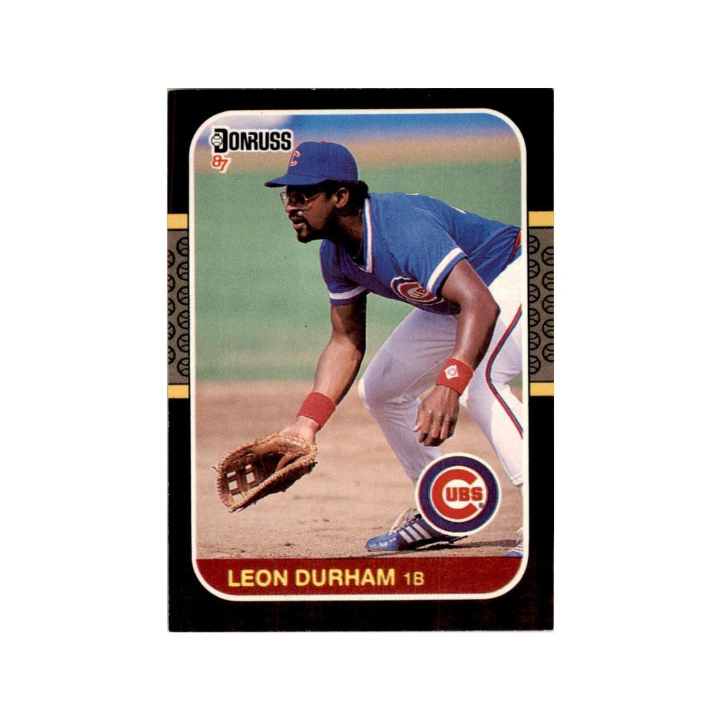 1987 Donruss Leon Durham Baseball Cards #242