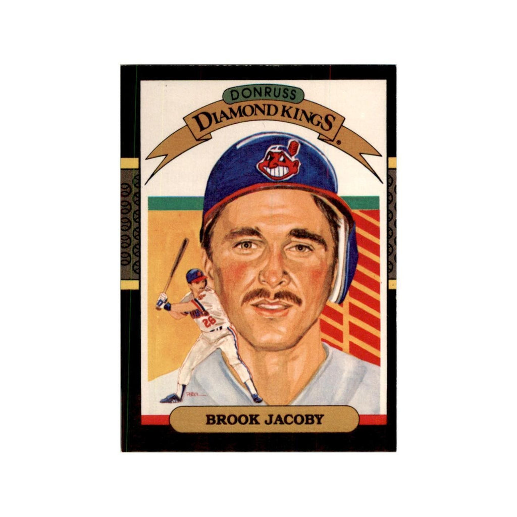 1987 Donruss Brook Jacoby Baseball Cards #8