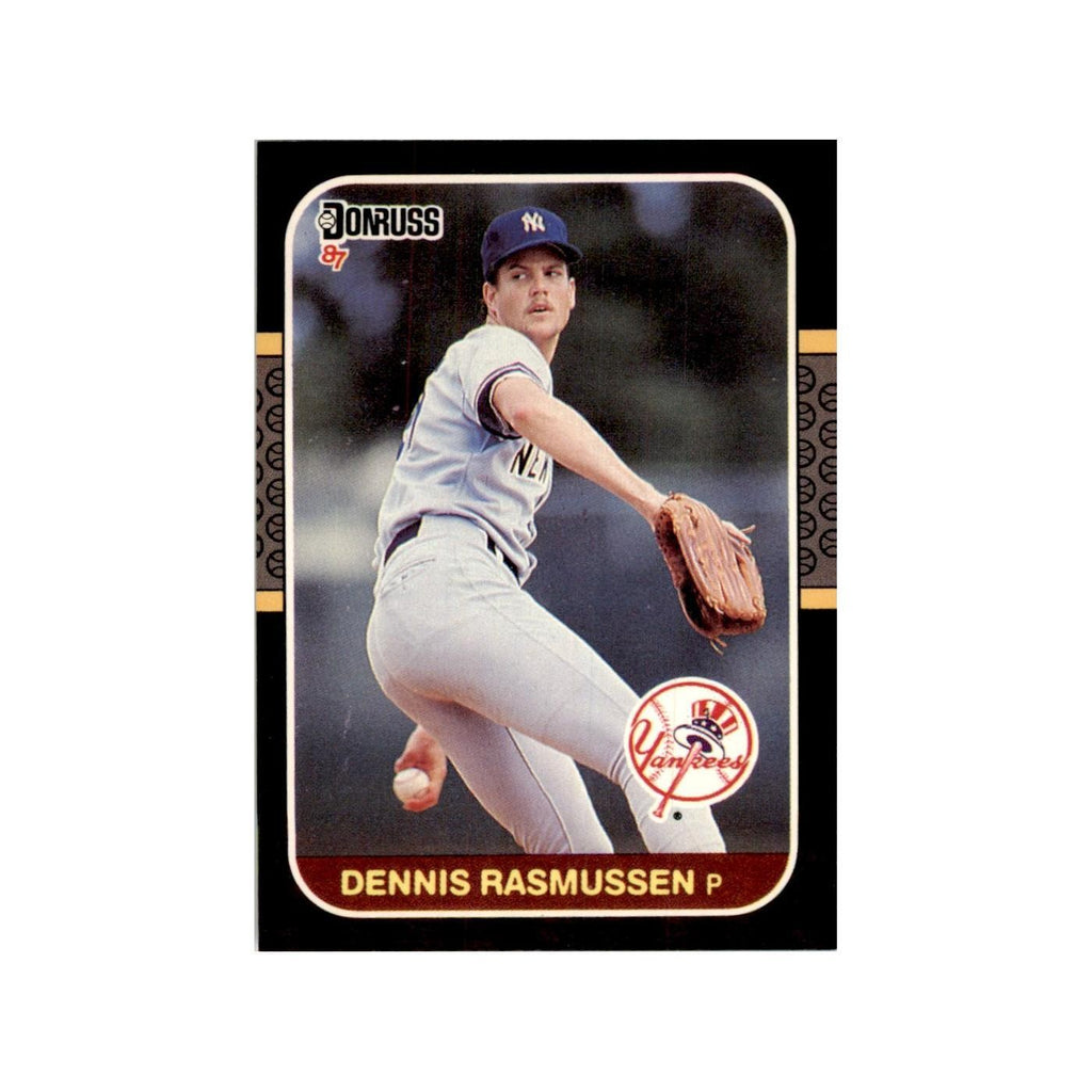 1987 Donruss Dennis Rasmussen Baseball Cards #175