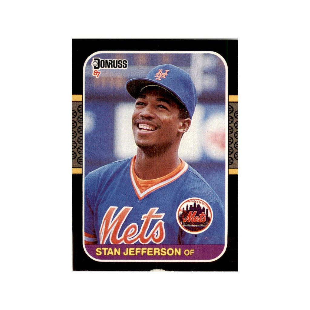 1987 Donruss Stan Jefferson Baseball Cards #642