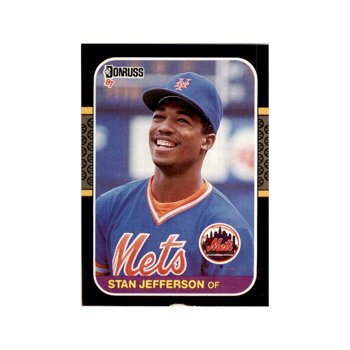 1987 Donruss Stan Jefferson Baseball Cards #642