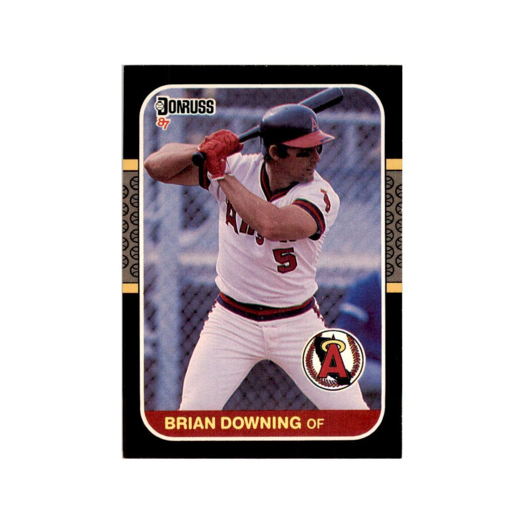1987 Donruss Brian Downing Baseball Cards #86